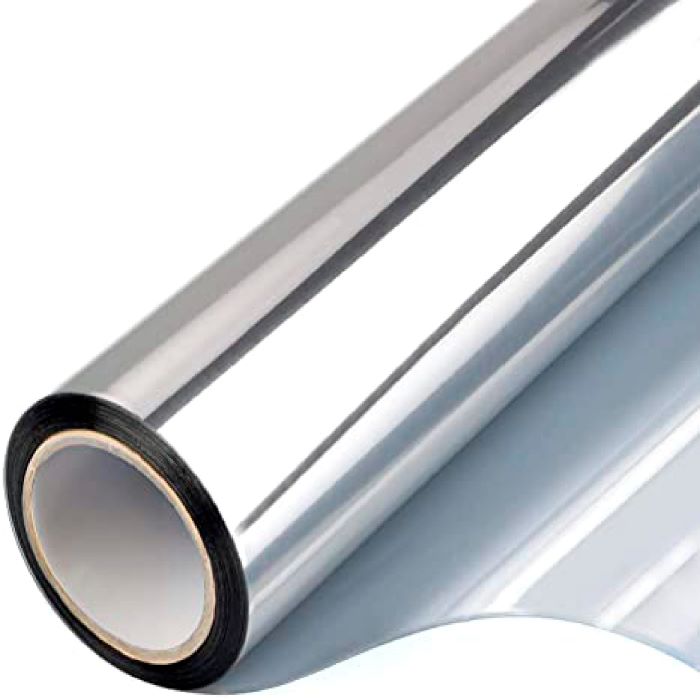 Vinilo foil color plateado