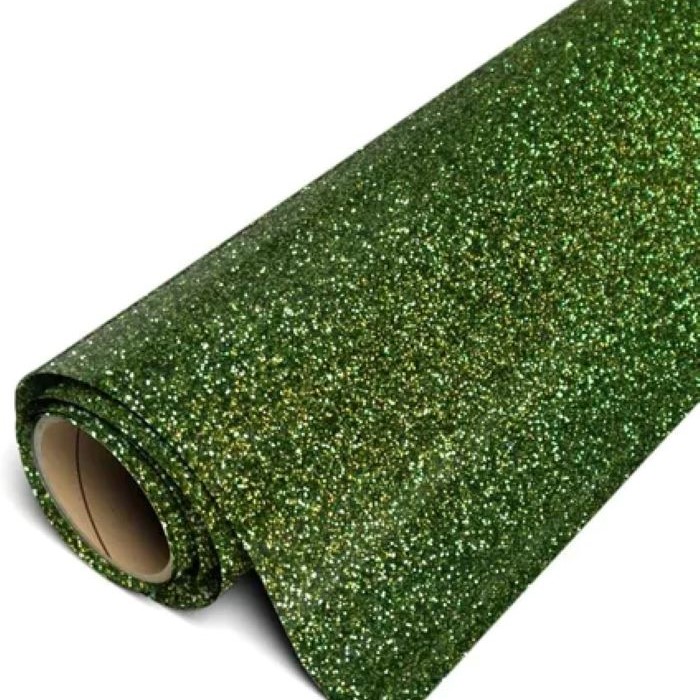 Vinilo glitter verde
