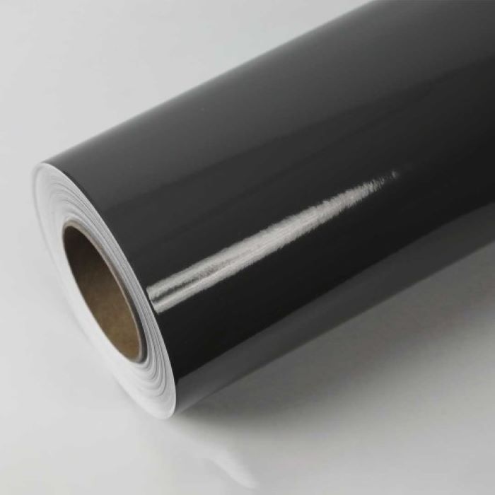 Vinilo glossy brillante negro