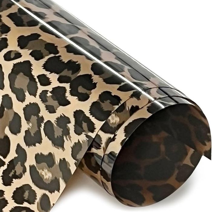 Vinilo foil textura leopardo